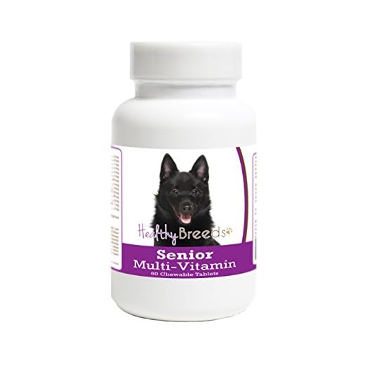 Healthy Breeds Schipperke Senior Dog Multivitamin Tablets 60 Count