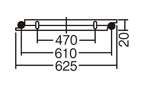 Amazon.co.jp: Panasonic LED ラインライト 天井壁直付型 L600