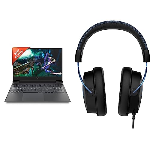 Image of HP Victus Gaming AMD Ryzen 5-5600H Processor 16.1 inch(40.9 cm) FHD Gaming Laptop & Cloud Alpha S