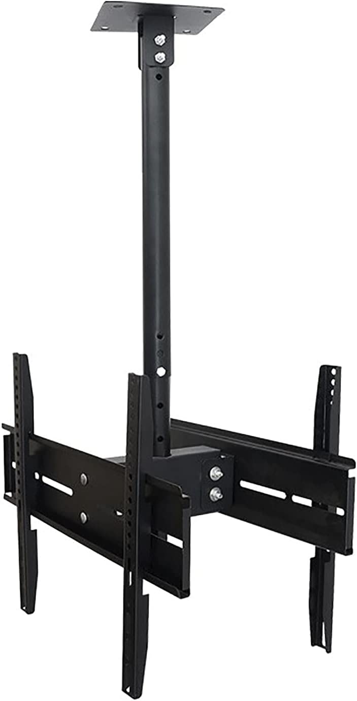asdchZen Multifunction Dual Screen Ceiling Tv Mount Bracket,Fits Most 32-55Inch Led Plasma Monitor Flat Panel Screen Display,Holds Up To 99Lb Tv Mount Tv Stand,0.62M