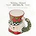 Spode Nutcracker Toby Mug, 23oz - Festive Holiday Mug Featuring Nutcracker Figurine & Wreath Handle, Ceramic Christmas Drinkware for Cocoa, Coffee/Tea - Fun Collectible Gift for Housewarming
