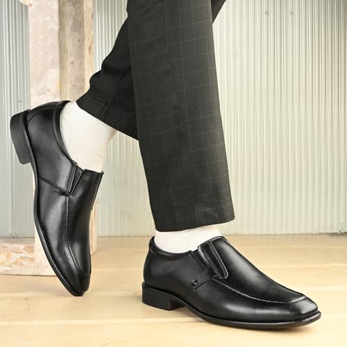 Image of Centrino Formal Shoe for Men | Cushioned Insole for Better Comfort | Stylish Slip-on for Boys | Perfect for Office Wear & Formal Dress (9789)