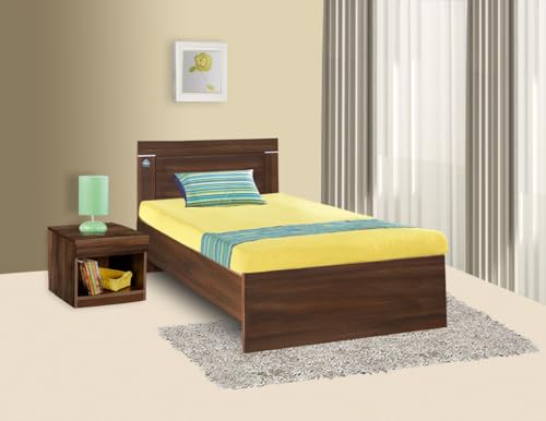 DELITE KOM | 1 Year Warranty | Single Bed, Treasure Engineered Wo...
