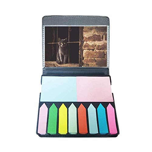 Autocollant chat photographe marque-page note couleur pour ne plus perdre vos pages
