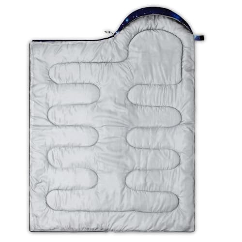Image of QOOMO Ball Flower Camping Sleeping Bags,3 Season Warm & Cool Weather,Lightweight,Waterproof Sleeping Bags for Adults & Kids,Traveling,and Outdoors,Camping Gear Equipment