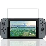 CCNYA Switch Tempered Glass Protector，Premium HD Clear Glass Screen Protector for Nintendo Switch Console 6.2 inch 2.5D/0.26mm/9HHardness