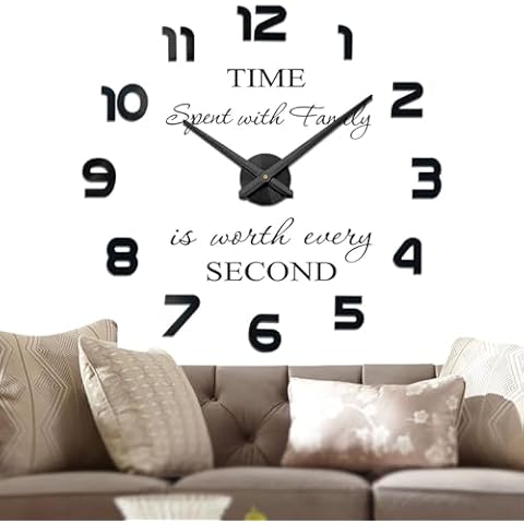 Vangold Modern Mute DIY Wall Clock Cover