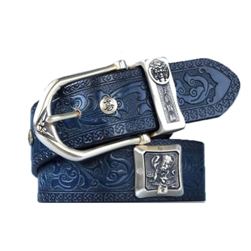 Ceinture en cuir pour homme coupe ajustée idéale pour le bureau et les sorties