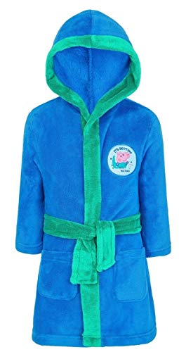Albornoz de dinosaurio 1 a 5 años George Pig Pijama George Pjs Azul azul 4-5 Años