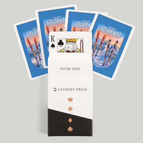Lantern Press Durango Colorado Baraja Póker 52 Cartas miniatura 6