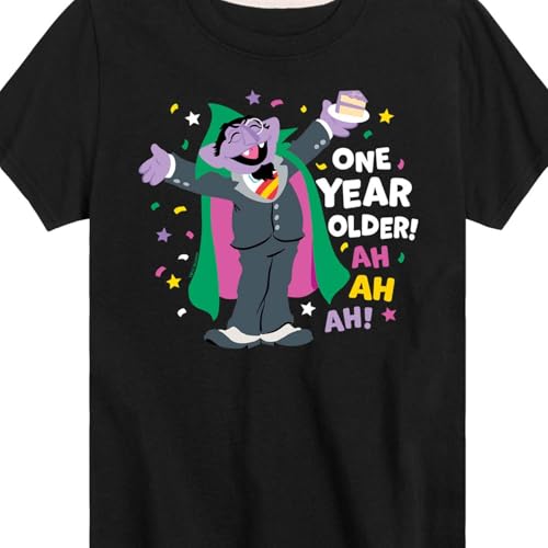 Sesame Street - The Count One Year Older - Toddler and Youth Short Sleeve Graphic T-Shirt3