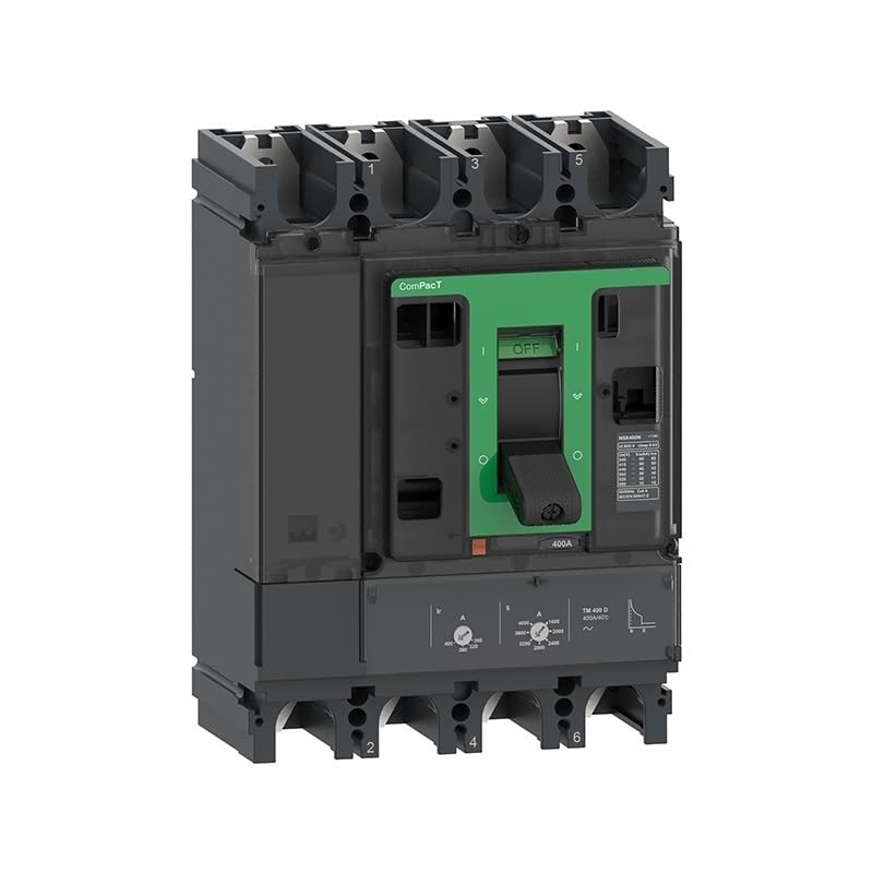 NSX Fixed Complete Circuit Breaker NSX400H 70kA AC 400A Thermal Magnetic 4P4D丨C40H4TM400