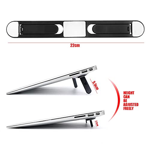 Base Universal Ajustable para Laptop con Soporte Negro miniatura 3