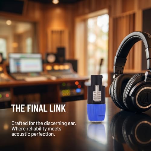 Adaptador Speakon a 1/4 para solucionar problemas de conexión en cables de audio NL4FC 2