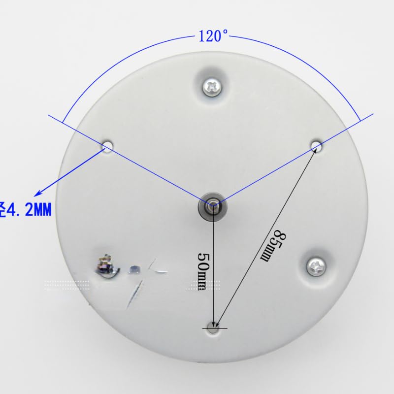 Ventiladores de motor de polo sombreados AC 220v 50HZ para el hogar y el comercial Resistencia a altas temperaturas de los accesorios de ventilador del motor del horno eléctrico(6120 35w axis23mm)