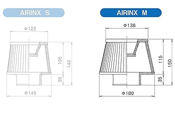 GReddy AIRINX M 汎用 100φ Amazon | GReddy AIRINX M 汎用 100# | エアクリーナー | 車＆バイク