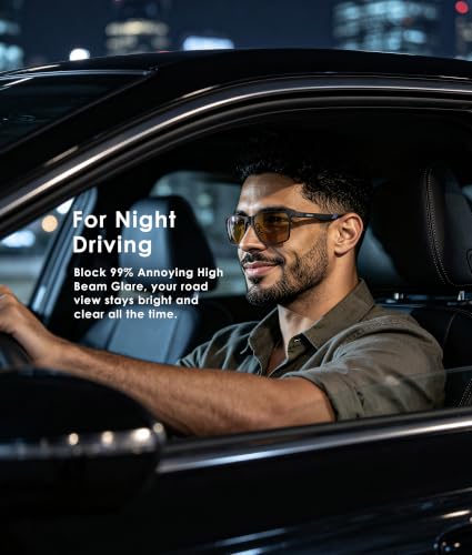 Image of ANYLUV Blue Light Blocking Glasses Men, Al-Mg Metal Computer Gaming