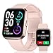 Messe mit günstig Kaufen-Smartwatch Damen,Smartwatch mit Telefonfunktion,1,7