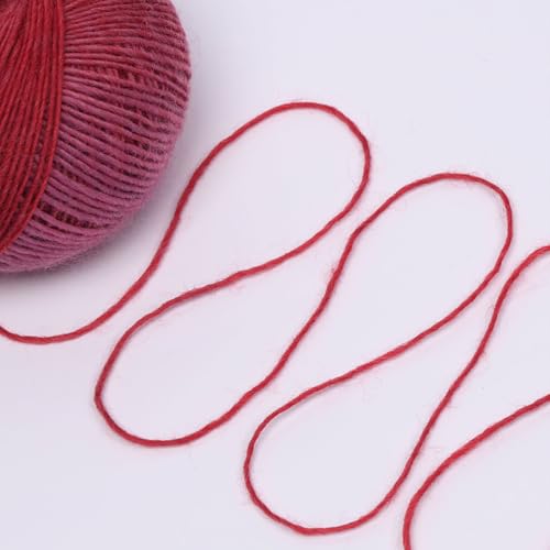 Image of NICEEC 2 Skeins 100% Rainbow Wool Yarn Soft Gradient, Self-Striping, Colorful Single Ply Yarn for Crochet & Knitting (Total 196ydsx2 /1.76ozx2) - 28#