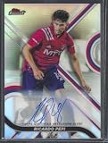 Ricardo Pepi 2021-22 Topps Finest Silver Refractor Auto #9 - Sports Memorabilia