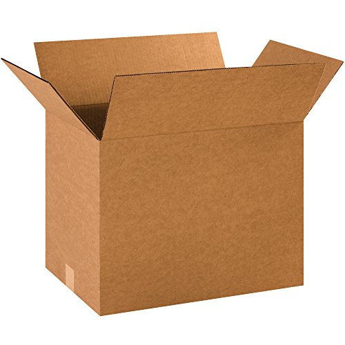 Image of BOX USA 18 x 12 x 14 Corrugated Cardboard Boxes, Medium 18 inchL x 12 inchW x 14 inchH, Pack of 50 | Shipping, Packaging, Moving, Storage Box for Home or Business, Strong Wholesale Bulk Boxes