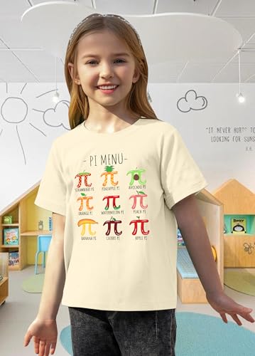 Image of Pi Day Shirt Toddlers Boys Girls Math Lover Tshirt Happy Pi Day Gifts Graphic Tee Kids Short Sleeve Tops