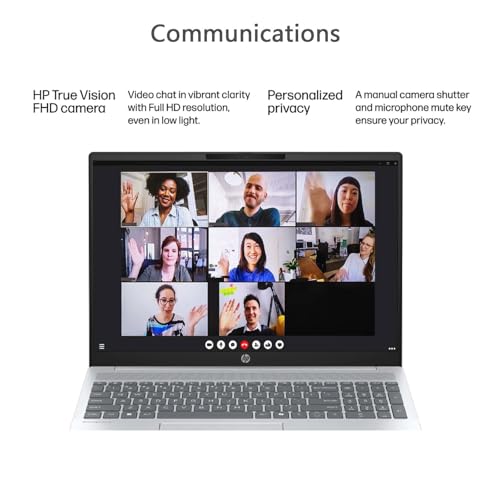 Image of HP OmniBook 5 16 inch WUXGA Touchscreen Laptop, 16:10 IPS Business Laptop, Intel 12-Core Ultra 5 225U, 16GB LPDDR5x RAM, 1TB SSD, Backlit KB, Wi-Fi 6, Bluetooth 5.4, Copilot+ PC, Win11 Pro, Silver
