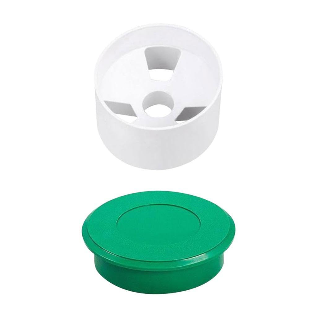 Golf Hole Cup with Cap Portable Golf Putting Hole Cup Green Golf Hole Cover Set Golf Training Accessories for Backyard Golf Practice