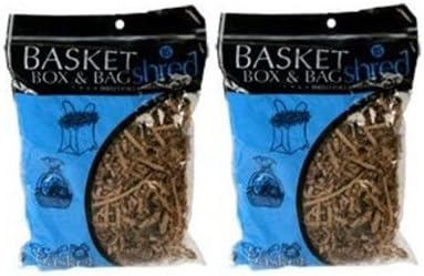 Basket, Box, & Bag Shred - Natural Brown 2 Pack (2 Oz. Each)
