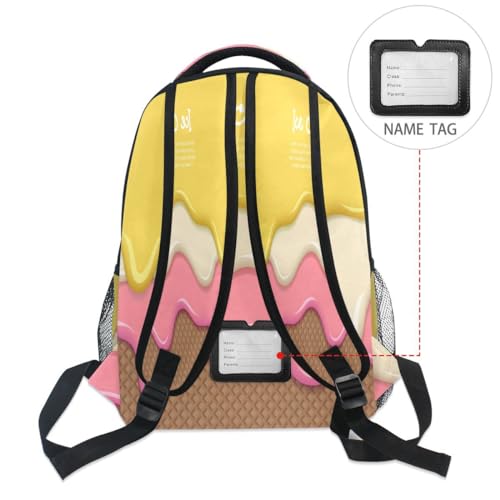 Sac à dos à la vanille chocolat ergonomique et durable - 2