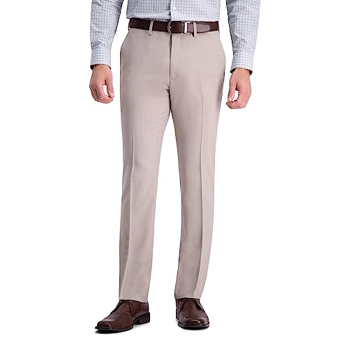 Kenneth Cole REACTION Men's Stretch Weave Slim Fit Dress Pant