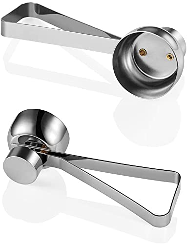 Colibrox 1Pack Egg Cracker Topper, Ashero Stainless Steel Egg Opener Eggshell Cutter Kitchen Remover Tool For Raw/Soft Hard Boiled Egg #TOP5