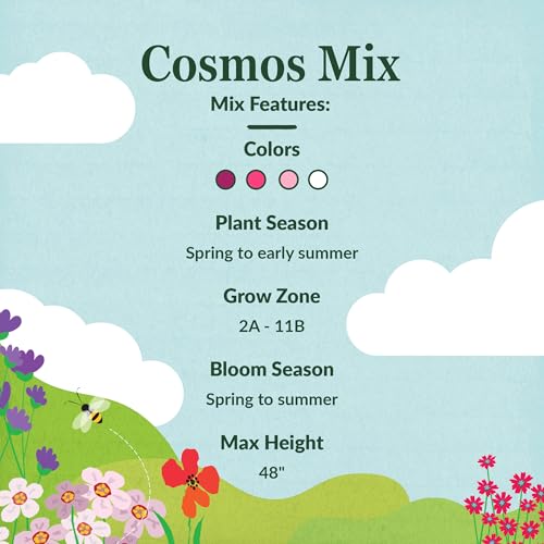 Image of Ferry-Morse Bulk Cosmos Seed Mix, 68,000+, 1 lb