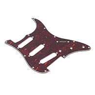 [Enhanced Shielding]Features aluminum foil lining for superior noise reduction and protection against interference. [Perfect Fit]Designed specifically for 11 hole electric guitars, ensuring easy installation and precise alignment. [Durable Material]C...