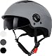 Skaterhelm Westt Scooter Helm für Herren und Damen mit Sonnenvisier
