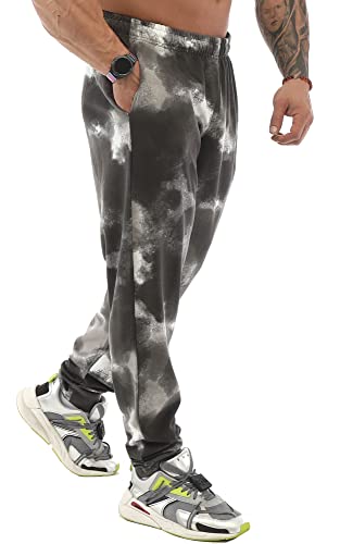 Foto von BIG SM SPORTSWEAR MUSCLEWEAR Herren Sporthose Jogginghose Trainingshose Bodyhose Bodybuilding schwarz 1230