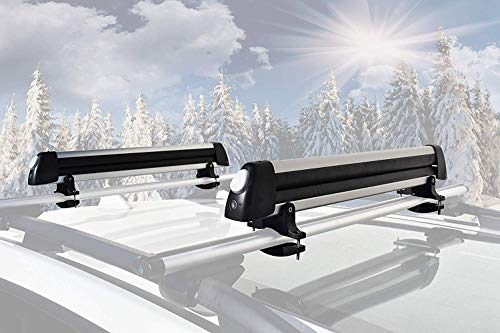 Car Racks & Carriers Ski/Snowboard Rack-Max Fit 6 Pair Skis or 4 Snowboards