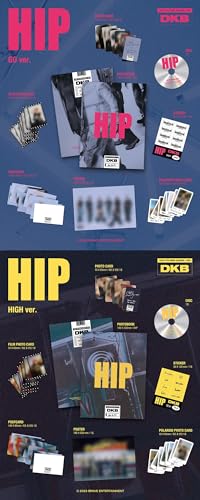 DKB DARK B 7th Mini Album HIP CD Version Set avec Posters Pliés - 3