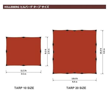 新品　HILLEBERG シェルター Tarp 10 ウルトラライト　ヒルバーグ タープ10 UL(ウルトラライト) - Hilleberg（ヒルバーグ）公式