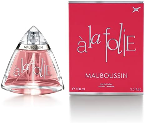 Mauboussin - A La Folie 100ml (3.3 Fl Oz) - Eau de Parfum for Women - Floral & Oriental Scents