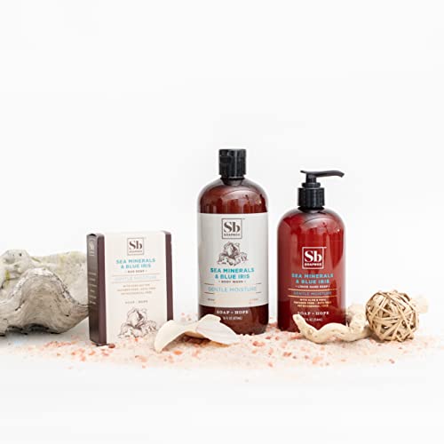 Soapbox Body Lotion, Sea Minerals & Blue Iris Moisturizing Body Cream thumb #8