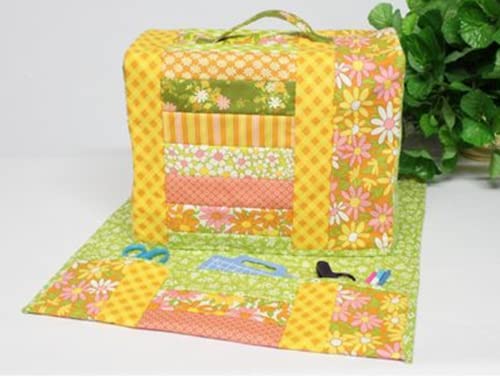 Quilt As You Go Sewing Machine Cover & Caddy Pattern