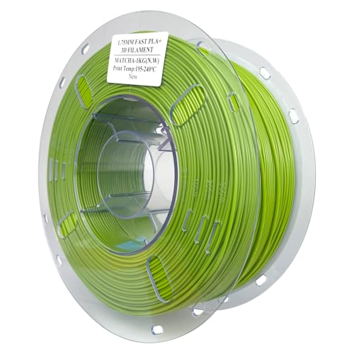 Image of EPAX High Speed PLA+ 3D Printer Filament, Fast PLA 3D Printing Filament, 1.75mm, Dimensional Accuracy + /- 0.03 mm, 1KG Spool (Matcha Green)