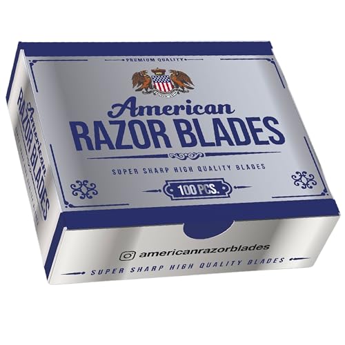 Lamette da barba American Razor Blades 100 pezzi