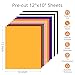 HTVRONT HTV Heat Transfer Vinyl -13 Pack HTV Vinyl Sheets, 12