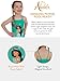 Disney Swimsuit, Princess Jasmine Girls Bathing Suit, Aladdin Girls Swimsuit, Kids Bathing Suit for Summer, Green 6