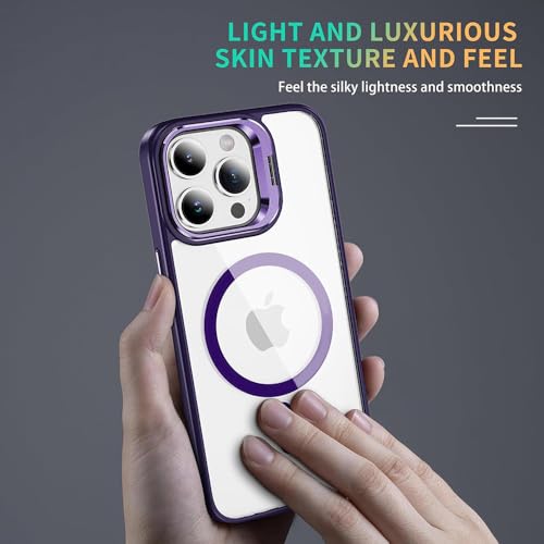Image of amazon basics Basic Case for Apple iPhone 15 Pro (Silicone Purple)