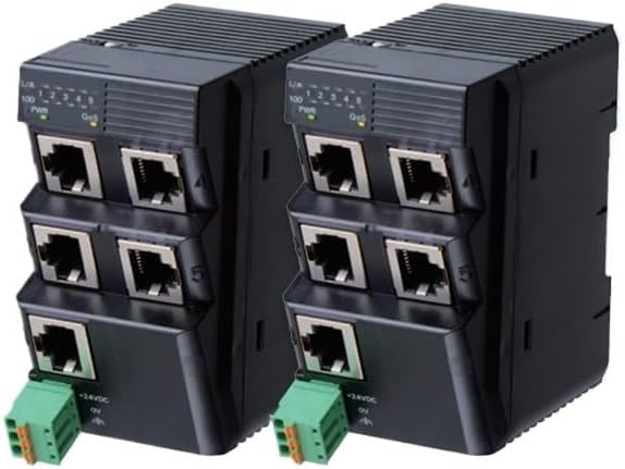 W4S1-05D Industrial Switching Hub
