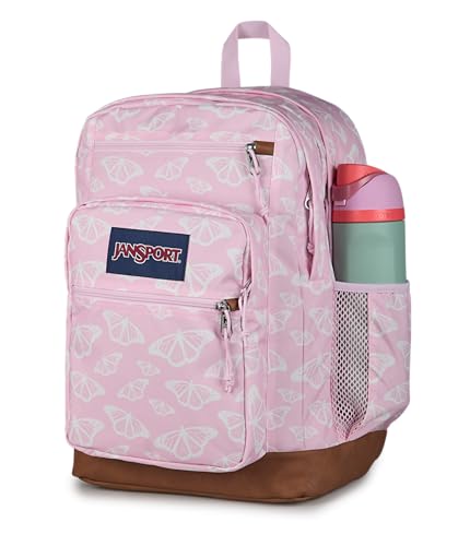 Image of JanSport Cool Backpack with 15-inch Laptop Sleeve, Large Computer Bag Rucksack with 2 Compartments, Ergonomic Straps, Flutter By