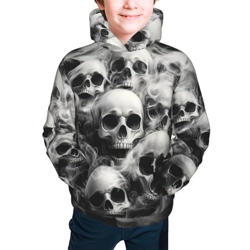 Unisex Kids 3D Graphic Hoodies, Boys Sweatshirt with Pocket Pullover Hoodies for Teens Girls 6-15 Years2